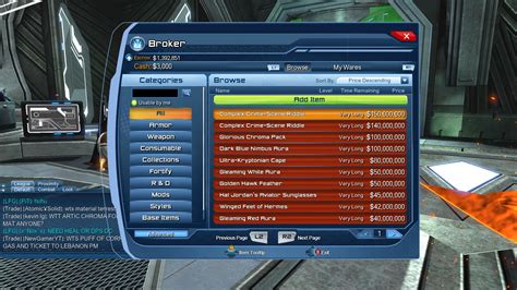 dcuo broker prices It comes down to the notion of something being "priceless," which means that something cannot be given a proper value, so it can only sell to the highest bidder